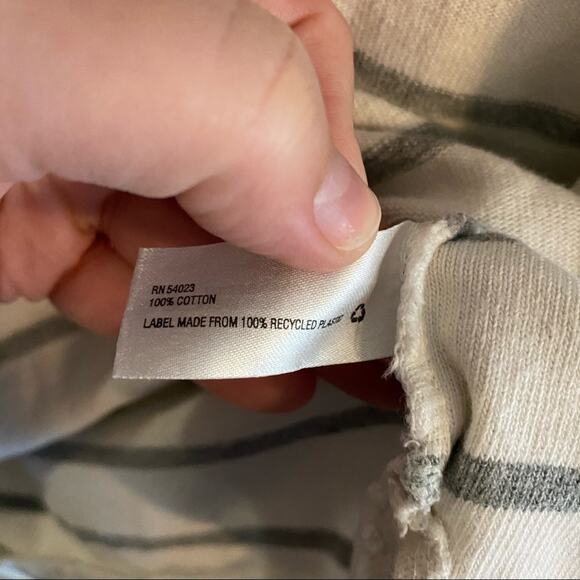 GAP Striped Long Sleeve Top Size Small - Picture 4 of 6